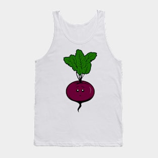 Nervous Beet Sips Tea Party Series Tank Top